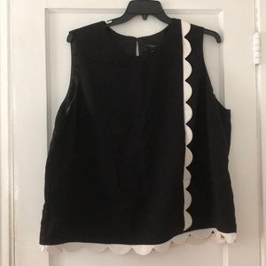 Victoria Beckham for Target 3x scallop blouse